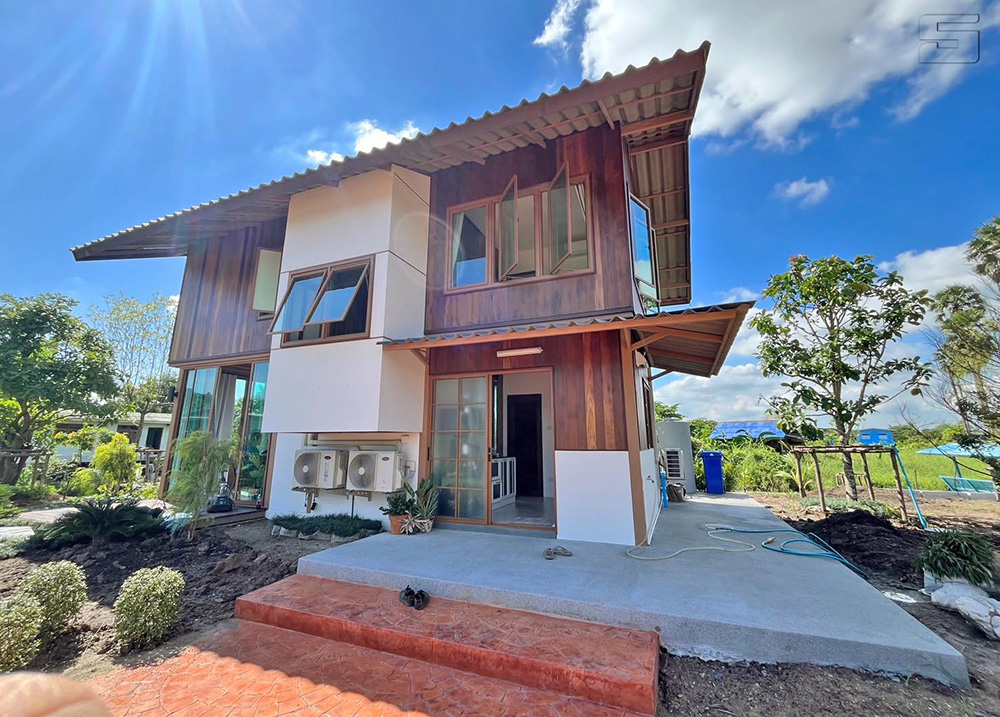 บ้านชายคลอง แบบบ้านริมคลอง