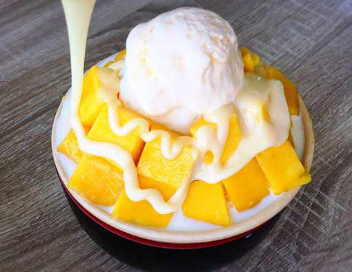 เมนูมะม่วงคลายร้อน