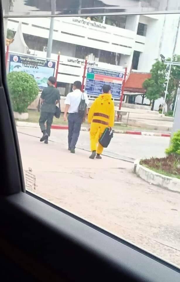 ใส่เสื้อเหลืองไปเรียน