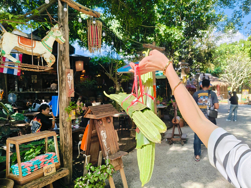 บ้านตลาดควาย จอมบึง Buffalo Market Ratchaburi