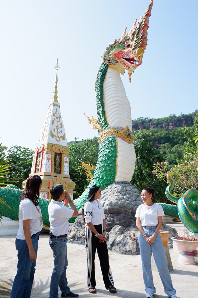 มเช้ง สามช่า อธิษฐาน ขอ 20 ล้าน จากพญานาค