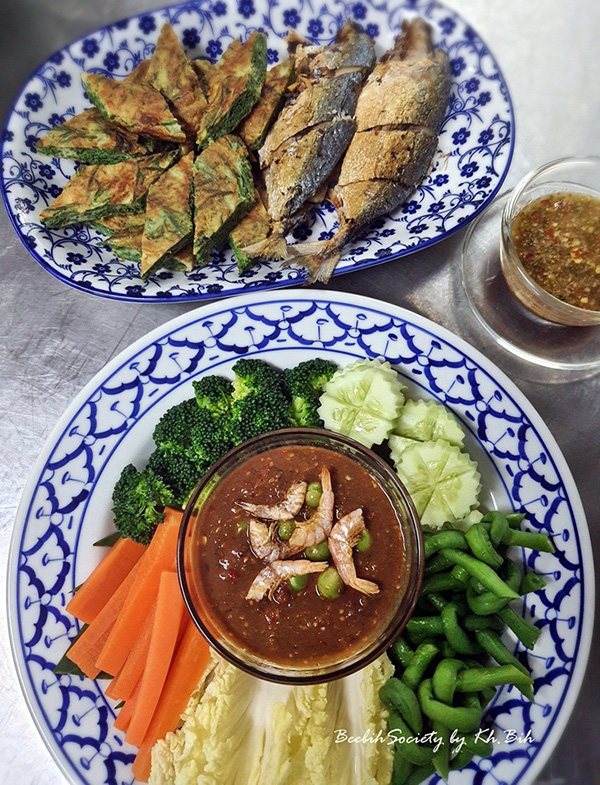 สูตรน้ำพริกกะปิ เมนูน้ำพริกกะปิ อาหารไทย สูตรอาหาร