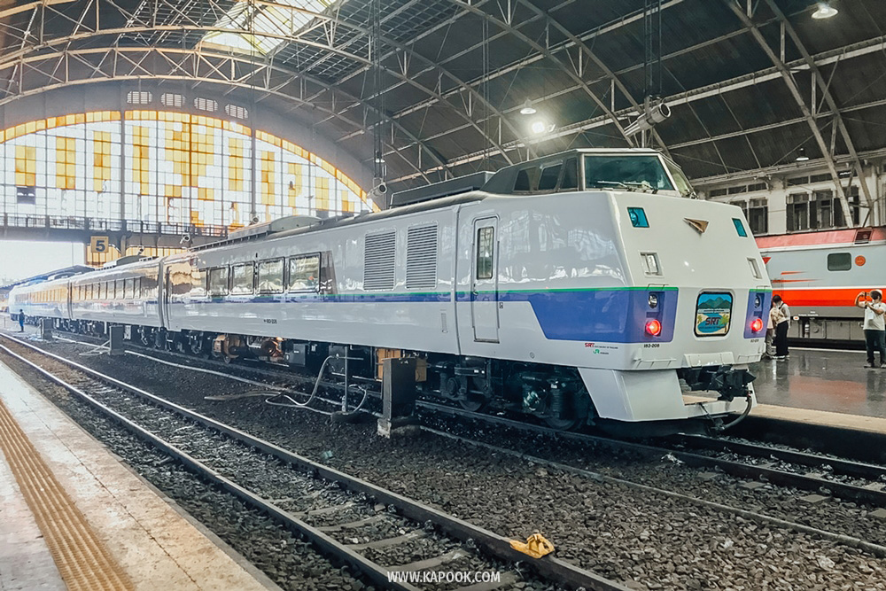 ขบวนรถ KIHA 183 เที่ยวฉะเชิงเทรา