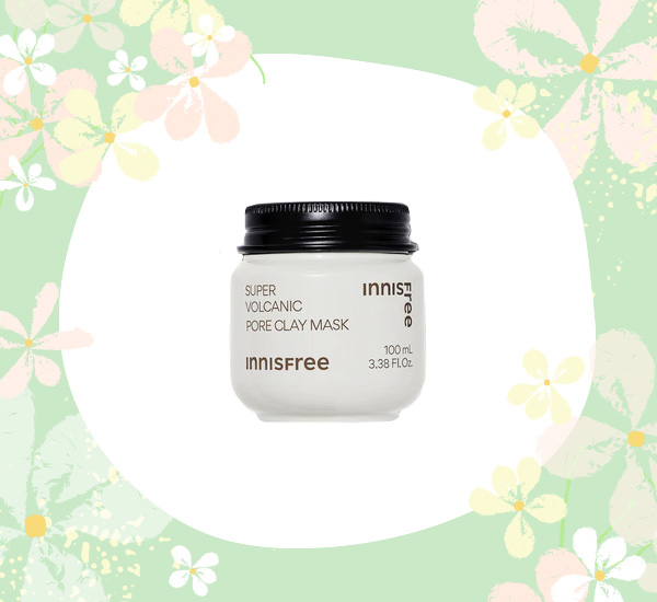 Innisfree Super Volcanic Pore Clay Mask 2X แผ่นมาสก์หน้า