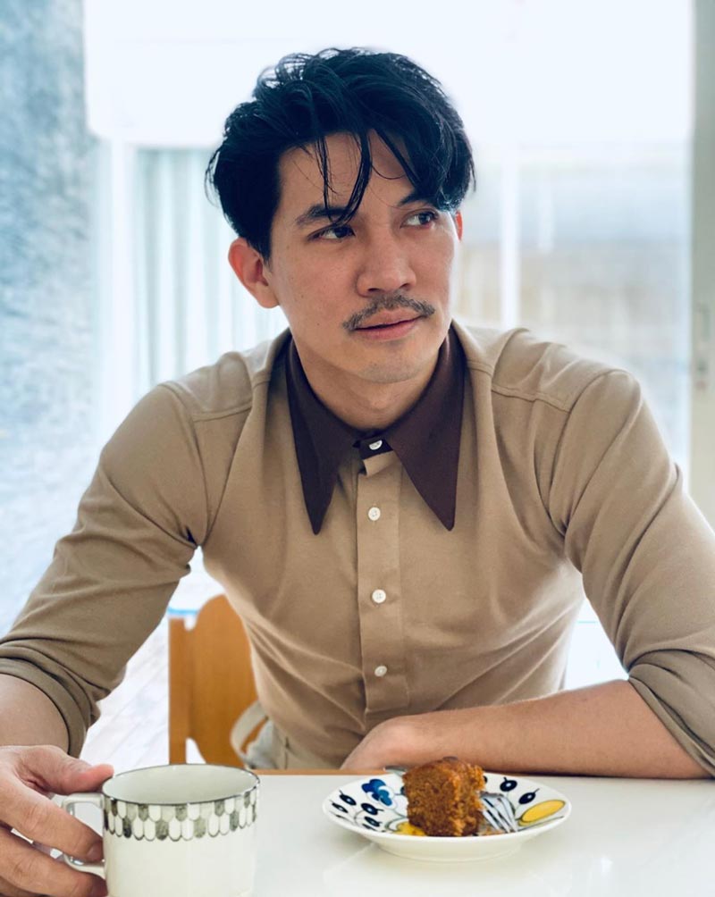 ดาราไว้หนวด