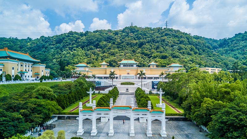 พิพิธภัณฑ์พระราชวังแห่งชาติไต้หวัน ที่เที่ยวไต้หวัน