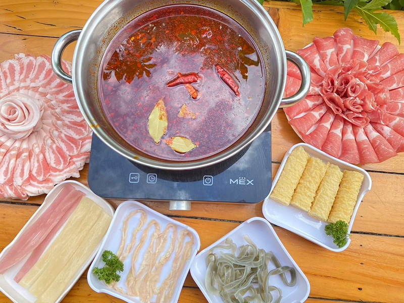 เมนูชาบูหมาล่า ร้าน Buta Shabu Hatyai