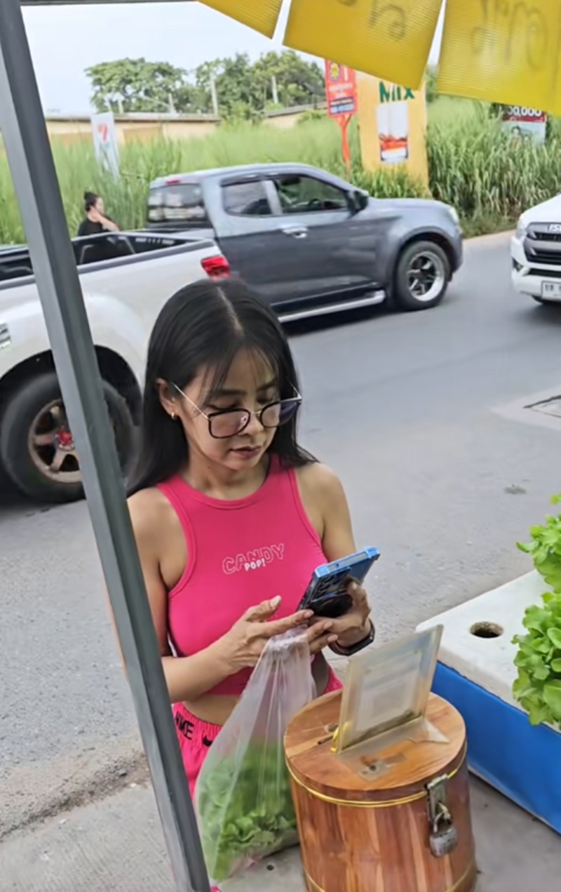 ขายผัก