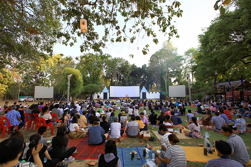 งานหนังใหญ่วัดขนอน