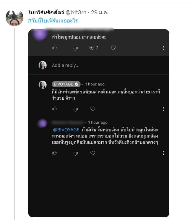 ใบเฟิร์น อัญชสา เจอคอมเมนต์แรงเรื่องทำจมูก