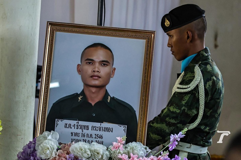 เปิดภาพบ้านหลังใหม่ของ ส.ต. ธีรยุทธ กระจ่างทอง ทหารเสียชีวิตเหตุปะทะกัมพูชา