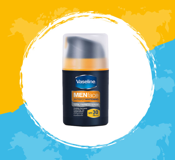 Vaseline Men Total Fairness Serum SPF30 PA+++ ครีมกันแดดผู้ชาย