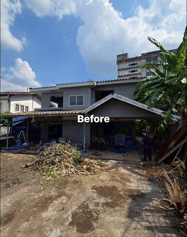 รีโนเวทบ้านเก่า จากโครงเดิมสู่บ้านใหม่