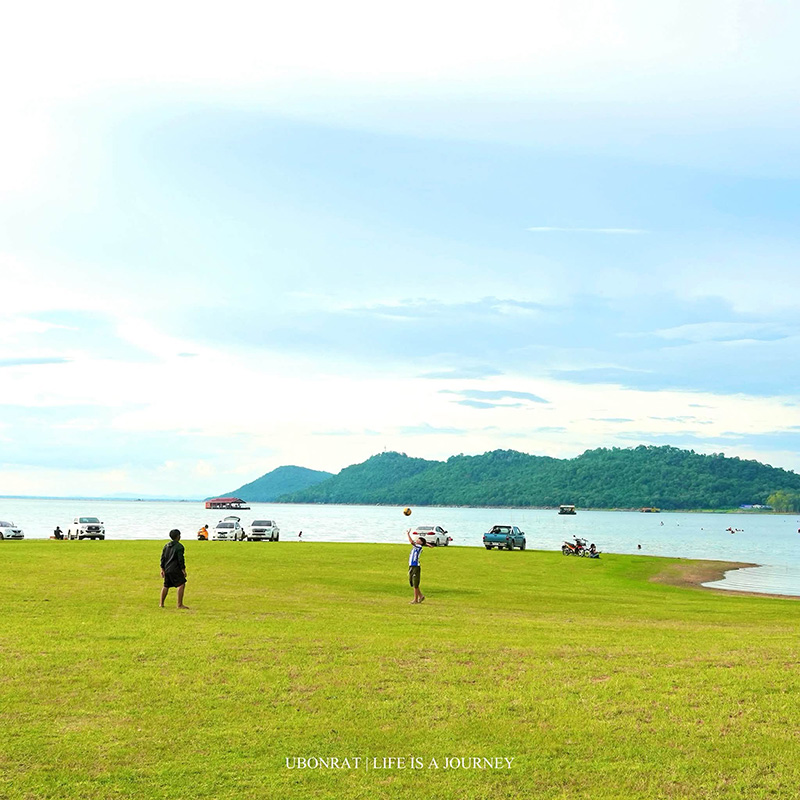 หาดโนนหนองใหญ่ เขื่อนอุบลรัตน์ จังหวัดขอนแก่น