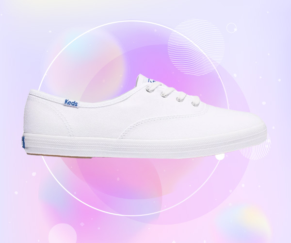 Keds Champion canvas รองเท้าผ้าใบสีขาว