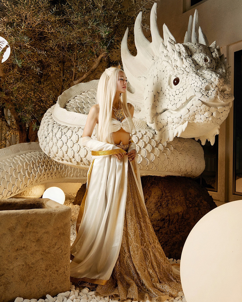 ส่องชัด รูปปั้นองค์พญานาค ที่บ้านใหม่ เจนี่