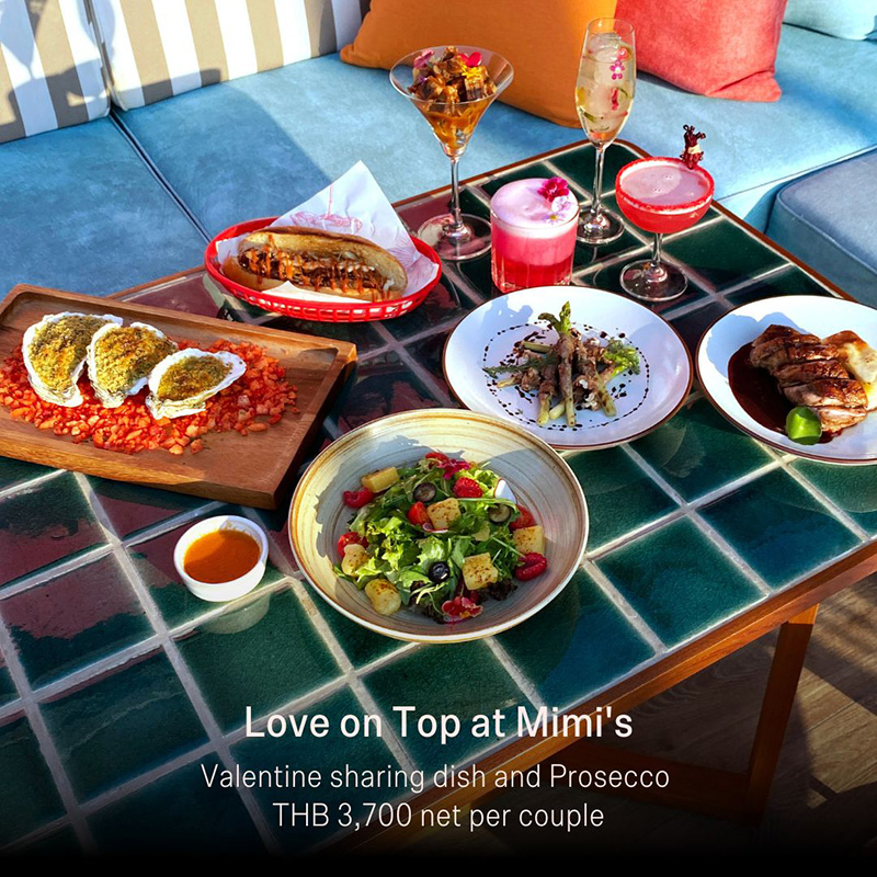 ร้านอาหารวาเลนไทน์ Mimi's Bangkok