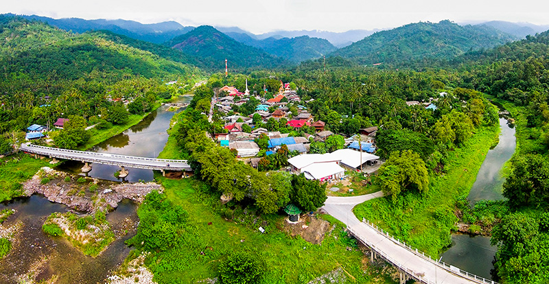 หมู่บ้านคีรีวง จังหวัดนครศรีธรรมราช ที่เที่ยวหมู่บ้านหน้าฝน