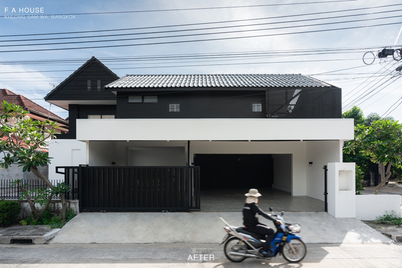 รีโนเวทบ้านเก่า 20 ปี หลังบ้าน