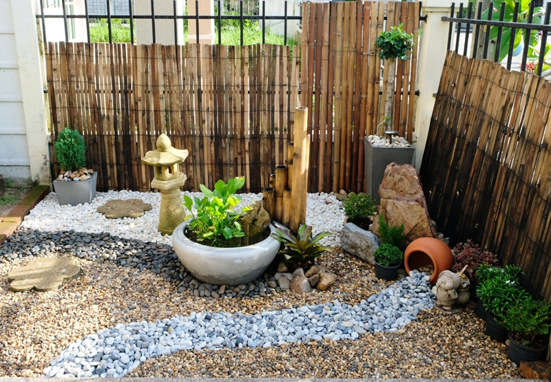 จัดสวนหินญี่ปุ่น