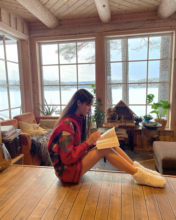 บ้าน ญาญ่า อุรัสยา นอร์เวย์ ห้องนั่งเล่น
