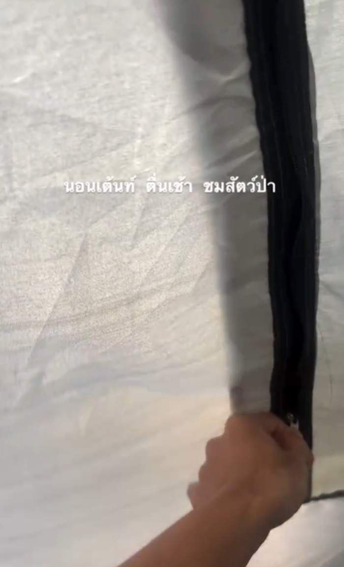 กางเต็นท์