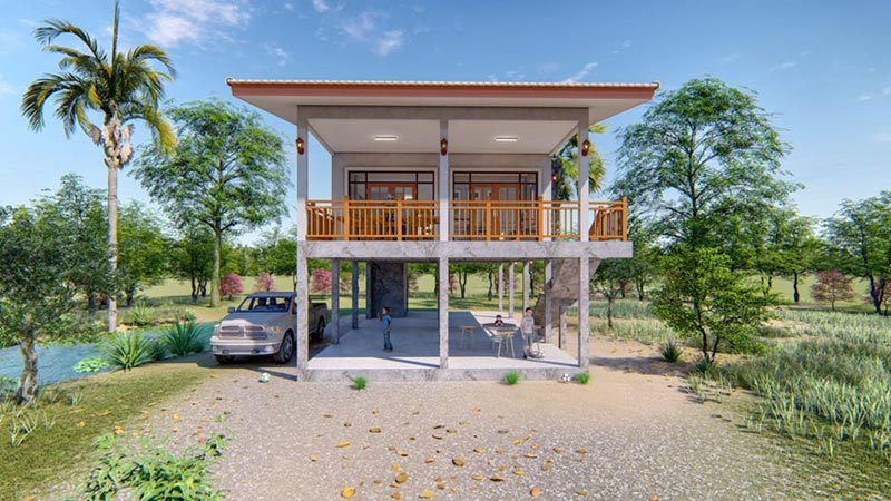 แบบบ้านสวน