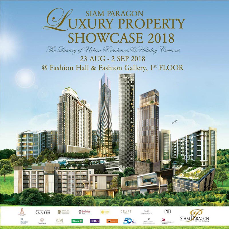 Siam Paragon Luxury Property Showcase 2018