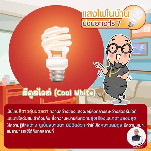 ฮวงจุ้ยแสงไฟในบ้าน ซินแสเป็นหนึ่ง