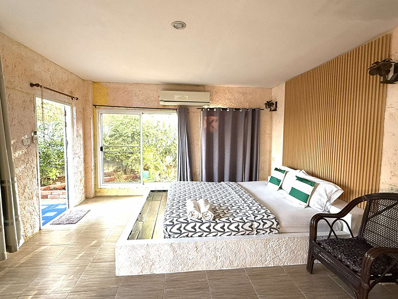 ที่พักปราณบุรี ติดทะเล ดีไลท์ รีสอร์ท ที่พักติดทะเล สัตว์เลี้ยงเข้าได้