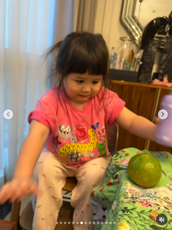 น้องแอบิเกล กลัวผลไม้ชนิดนี้ นี่ล่ะวิถีซุปตาร์