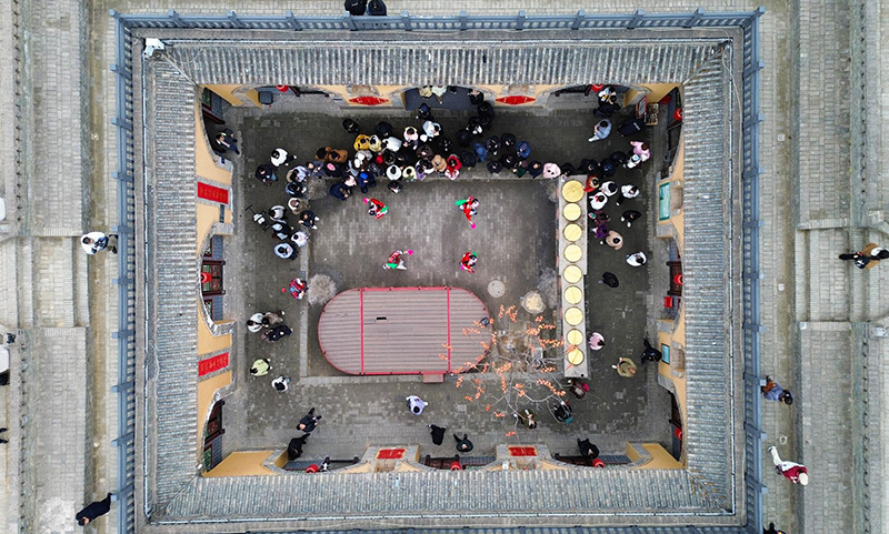 เรือนตี้เคิงย่วน สถานที่ท่องเที่ยวจีน