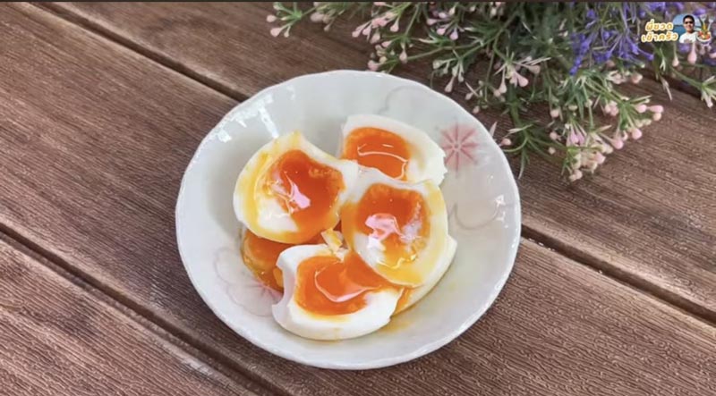 วิธีปอกไข่ต้ม หม้อทอดไร้น้ำมัน