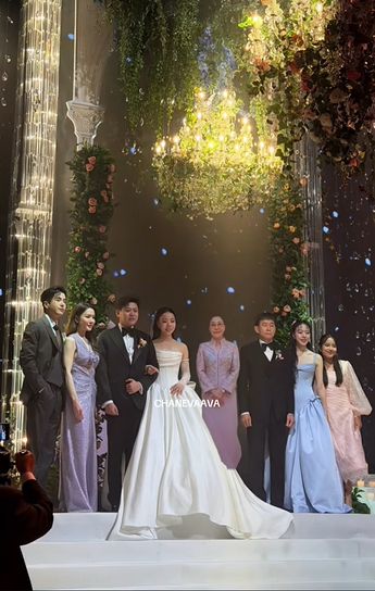 ลูกน้ำ พี่สาว นนกุล ชานน แต่งงาน พา คุณแม่เพ็กแฮ ร่วมส่งตัวเจ้าสาว