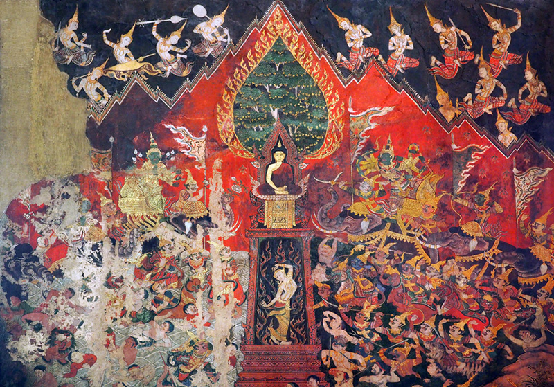 พระแม่ธรณี ตามในพุทธประวัติ
