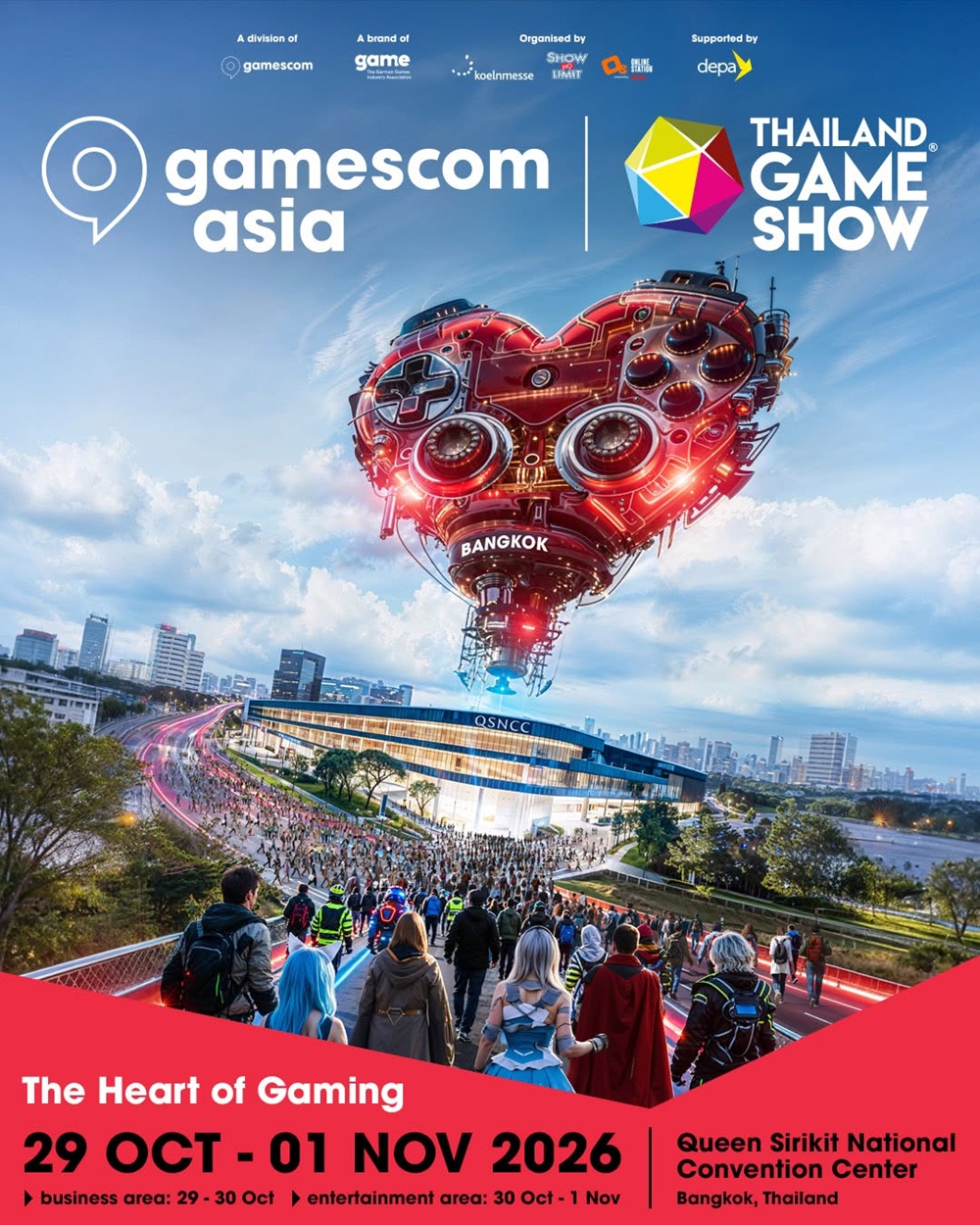gamescom asia x Thailand Game Show 2026