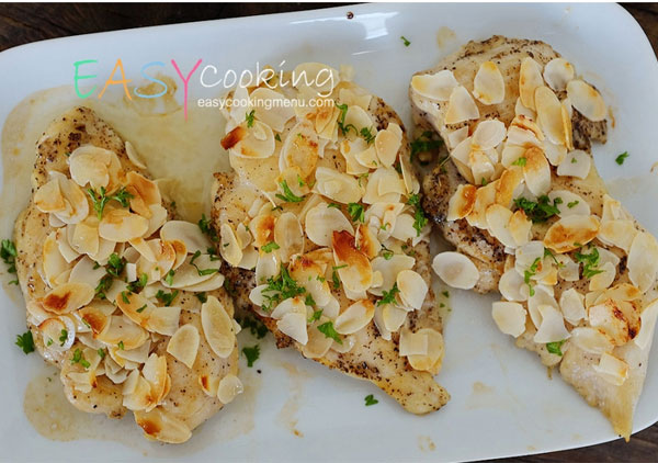 อกไก่อัลมอนด์