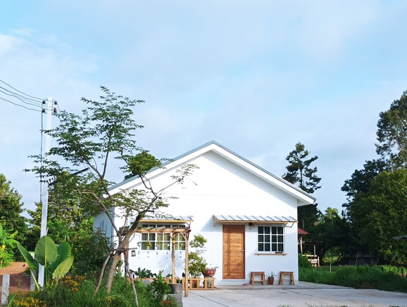 บ้านในสวนมินิมอล