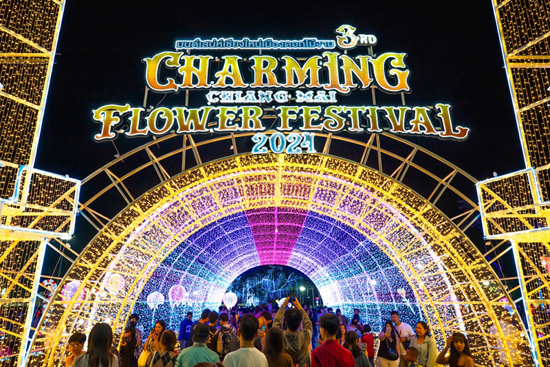 CHARMING Chiang Mai Flower Festival