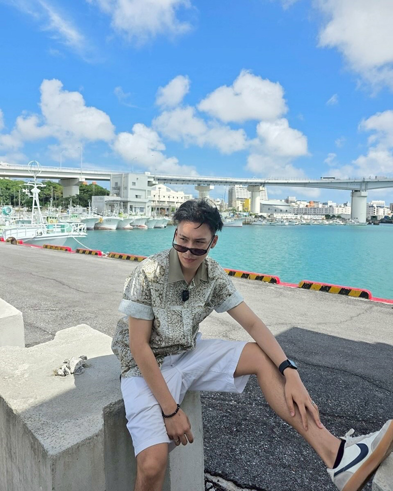 ตั้ม วราวุธ ขี่มอเตอร์ไซค์ชน เจ็บหนัก