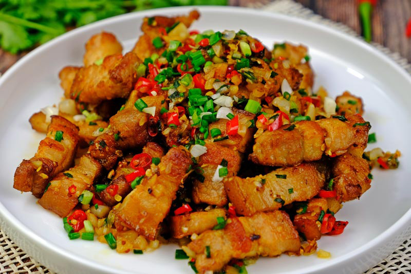 เมนูหมูกรอบ วิธีทำหมูกรอบ สูตรอาหาร