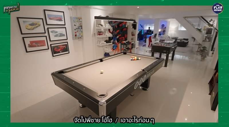 บ้าน แพทริค ปวริศ ห้องสตรีมเกม
