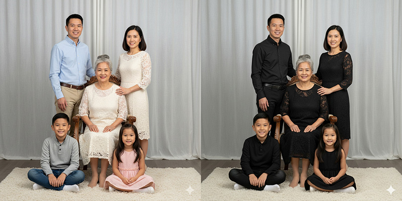 AI เปลี่ยนสีเสื้อ