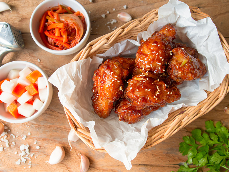 ร้านไก่ทอดเกาหลี