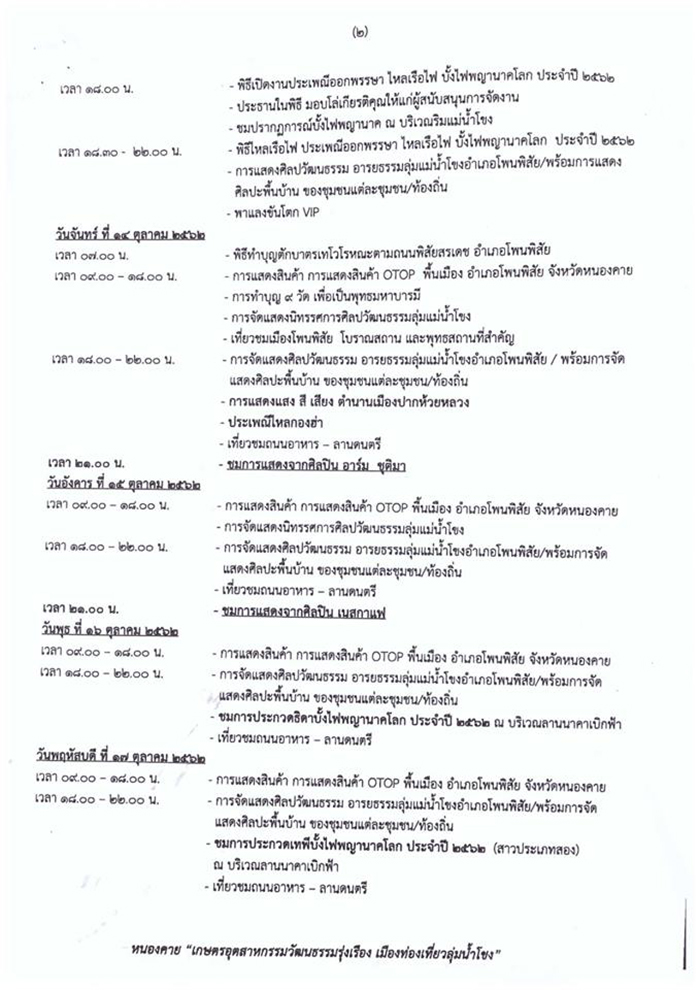 บั้งไฟพญานาค 2562