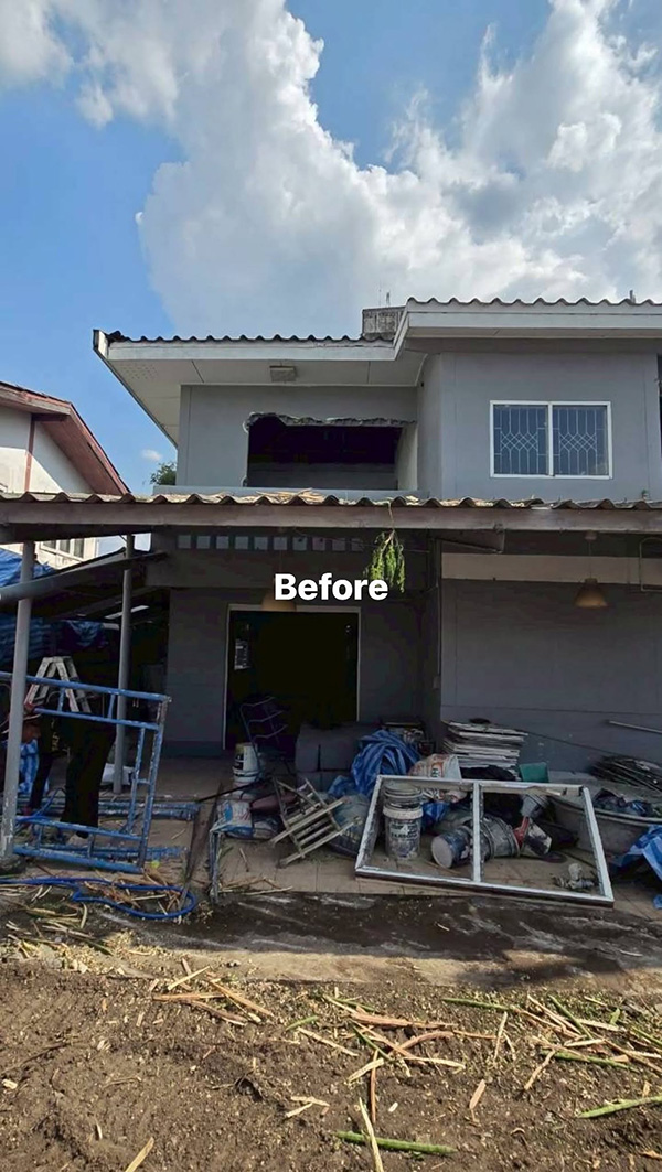 รีโนเวทบ้านเก่า จากโครงเดิมสู่บ้านใหม่