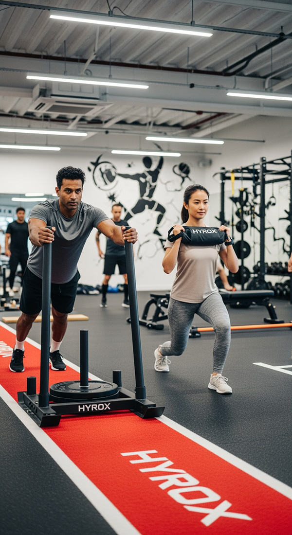 hyrox แข่งอะไรบ้าง