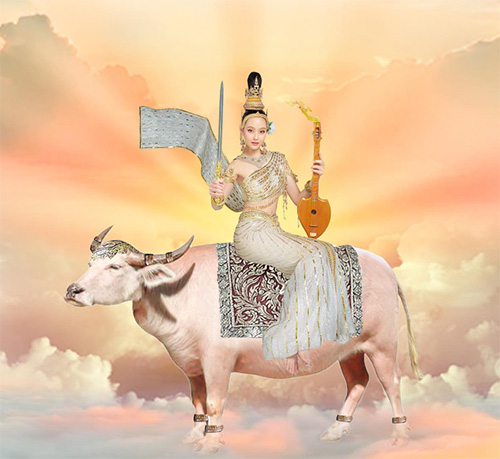 5. วินนี่ ศิภัชรดา นางสงกรานต์