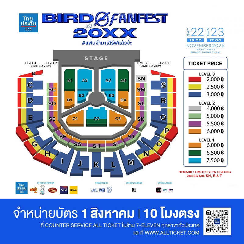 เบิร์ด ธงไชย คอนเสิร์ต