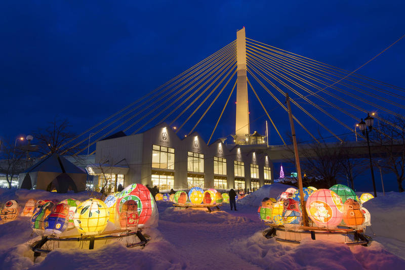 Aomori Nebuta Lantern Festival Winter Illumination